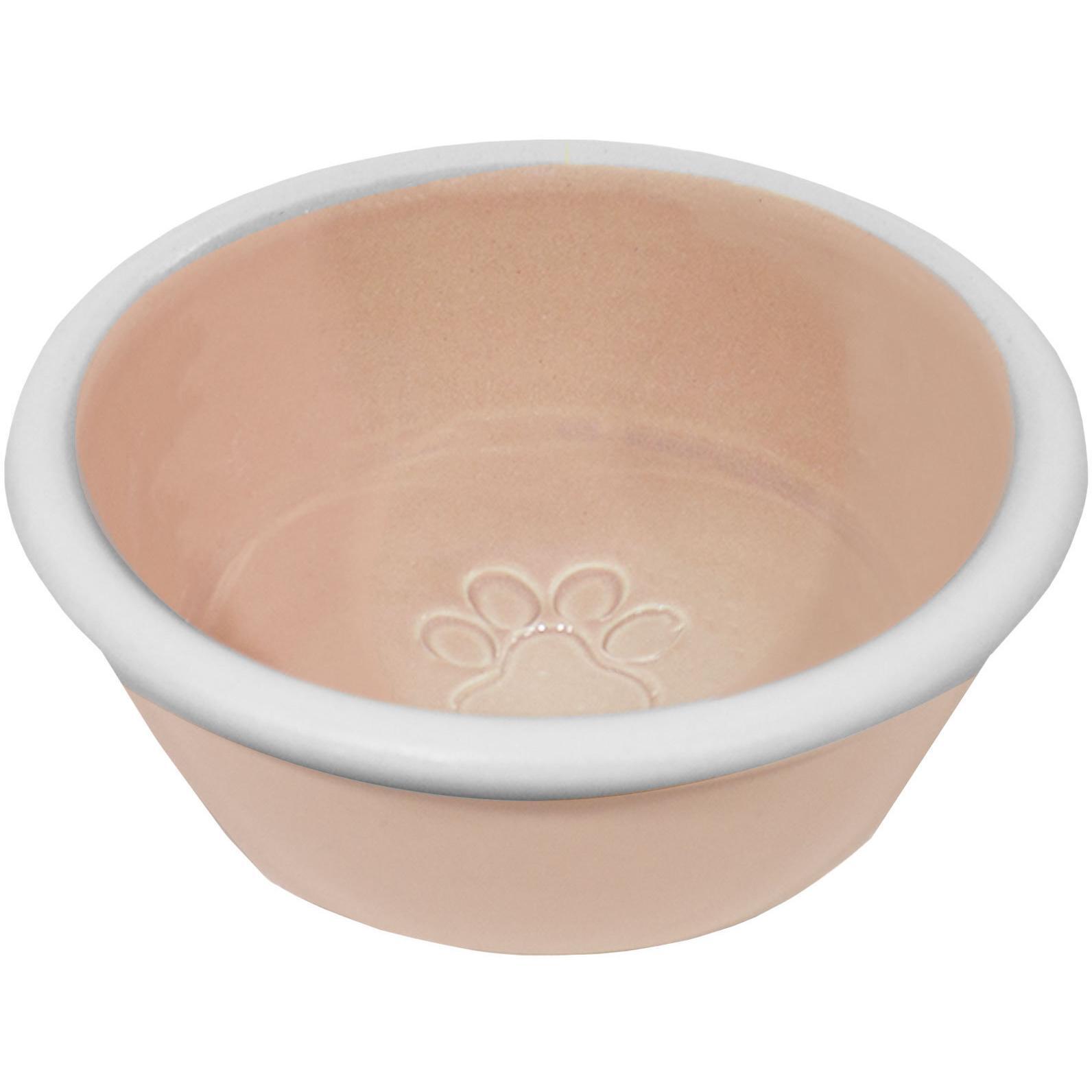 Миска для собак и котов Lucky Pet керамическая розовая 350 мл фото 1