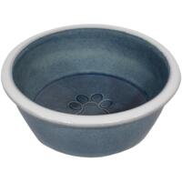 Миска для собак и котов Lucky Pet керамическая голубая 350 мл