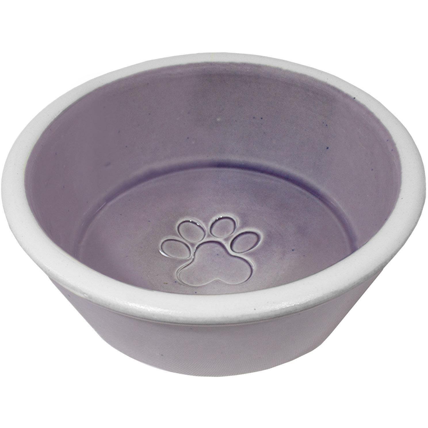 Миска для собак и котов Lucky Pet керамическая фиолетовая 350 мл фото
