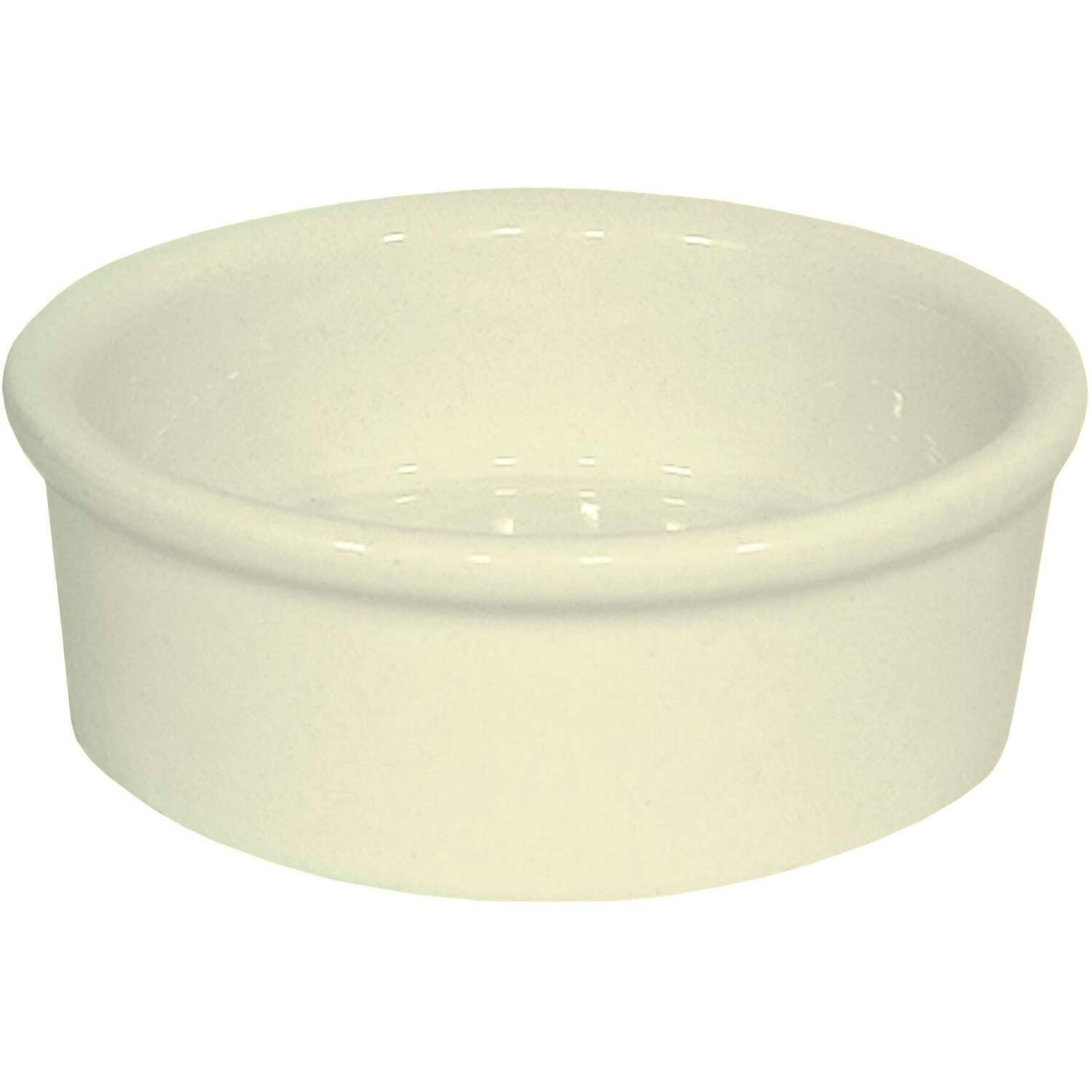 Миска для собак и котов Lucky Pet керамическая бежевая 250 мл фото