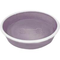 Миска для собак Lucky Pet керамічна фіолетова 180 мл