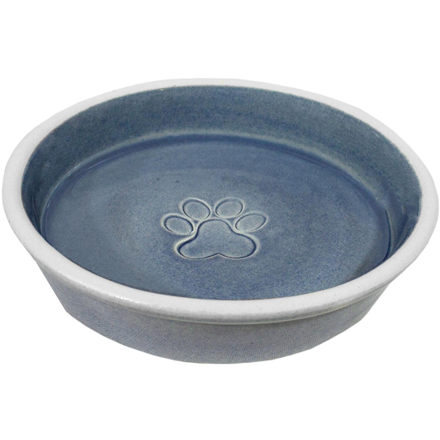 Миска для собак и котов Lucky Pet керамическая голубая 180 мл фото