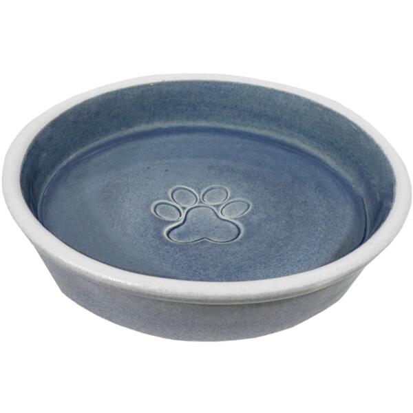 

Миска для собак и котов Lucky Pet керамическая голубая 180 мл