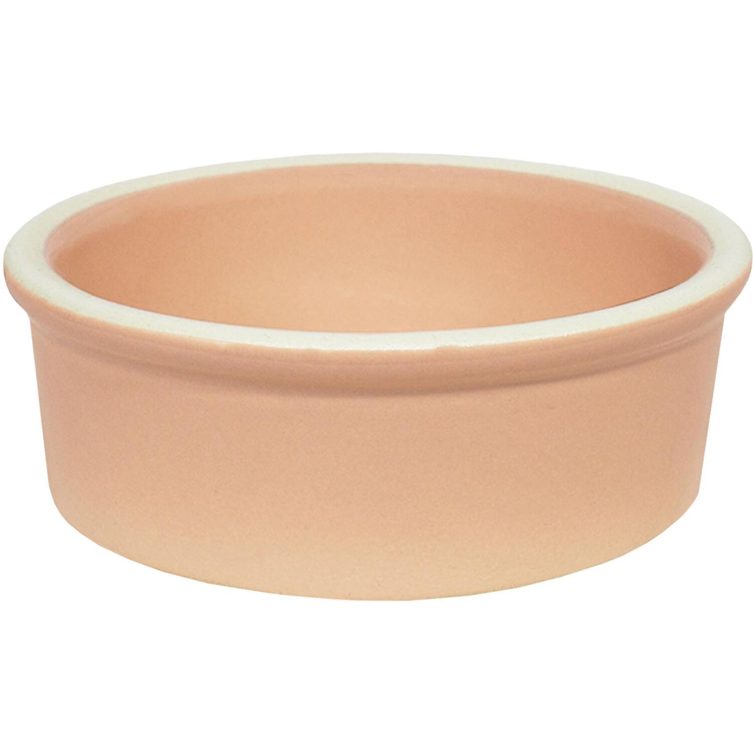 Миска для собак Lucky Pet керамическая бежевая 250 мл фото