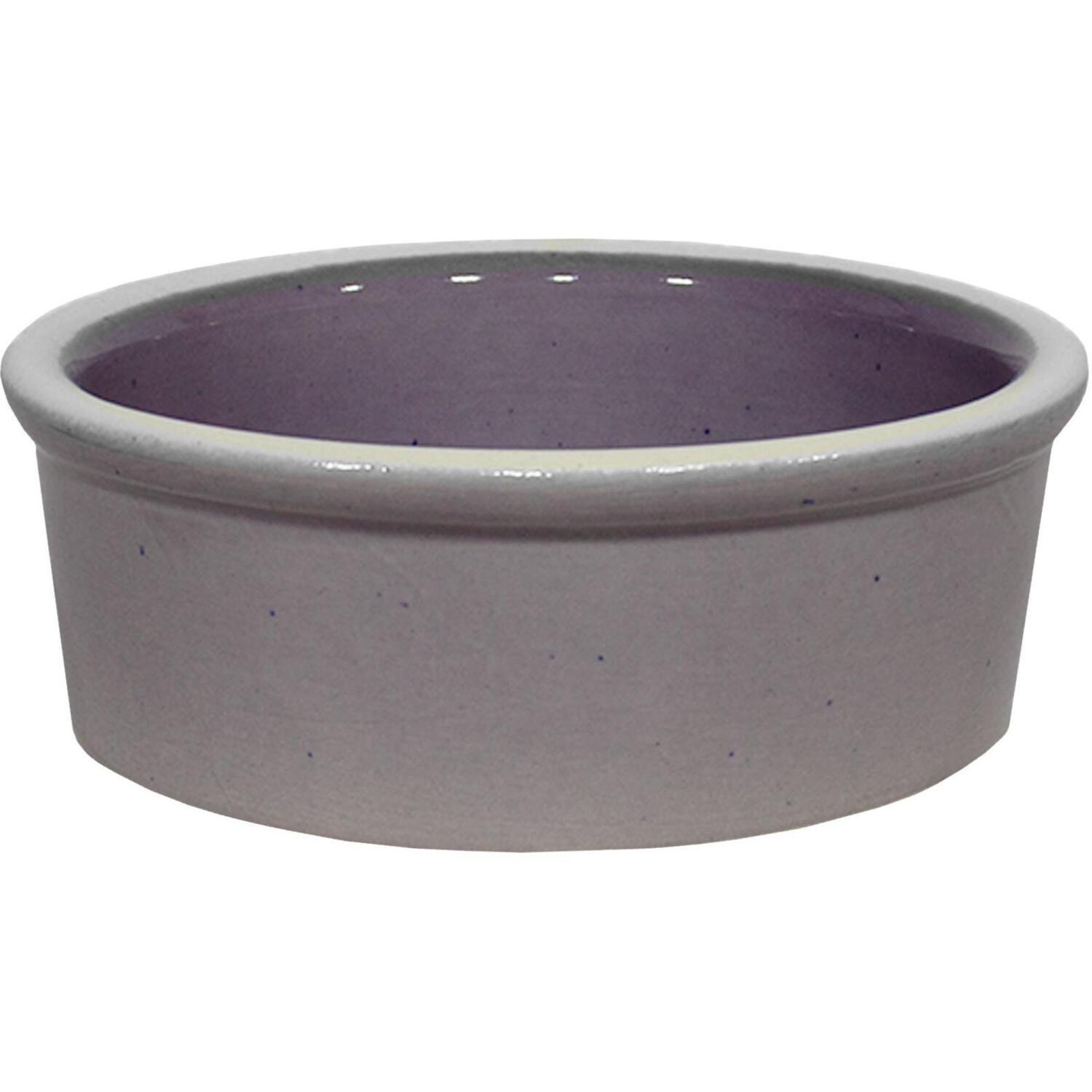Миска для собак Lucky Pet керамическая фиолетовая 250 мл фото