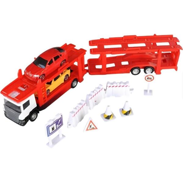 

Игровой набор - Автоперевозчик Scania (автоперевозчик, 2 машины, аксессуары), (250415U)