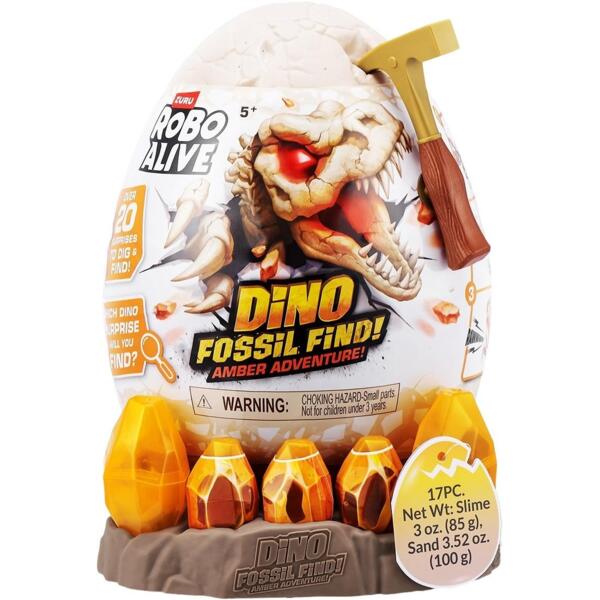 

Интерактивный игровой набор-сюрприз Robo Alive S1 – Янтарные Раскопки Динозавра (71153)