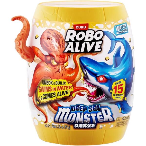 

Интерактивный игровой набор Robo Alive S1 – глубоководный сюрприз Осьминог (71155B)