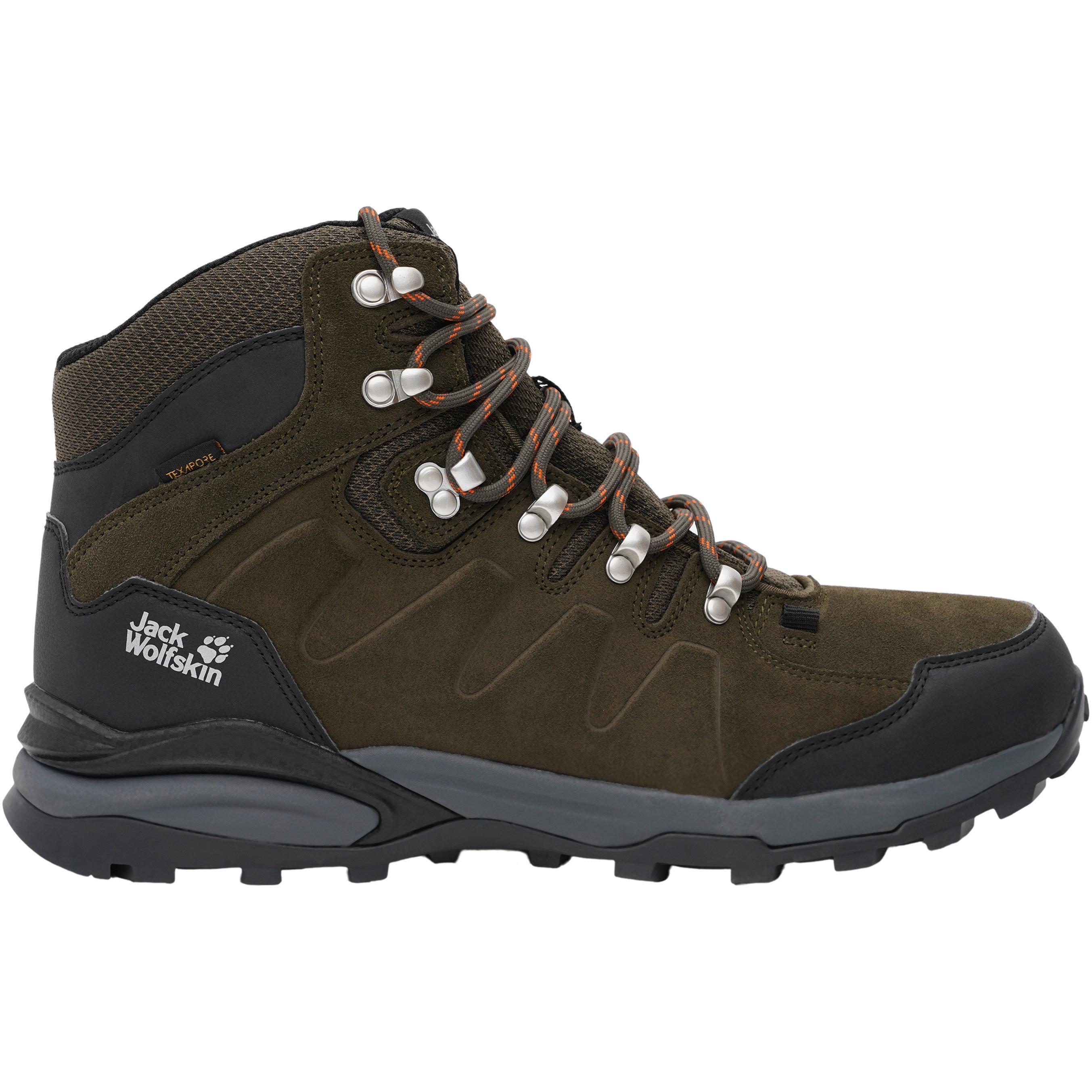 Черевики чоловічі Jack Wolfskin Everquest Texapore Mid M 4049841-4287 44 хакіфото1