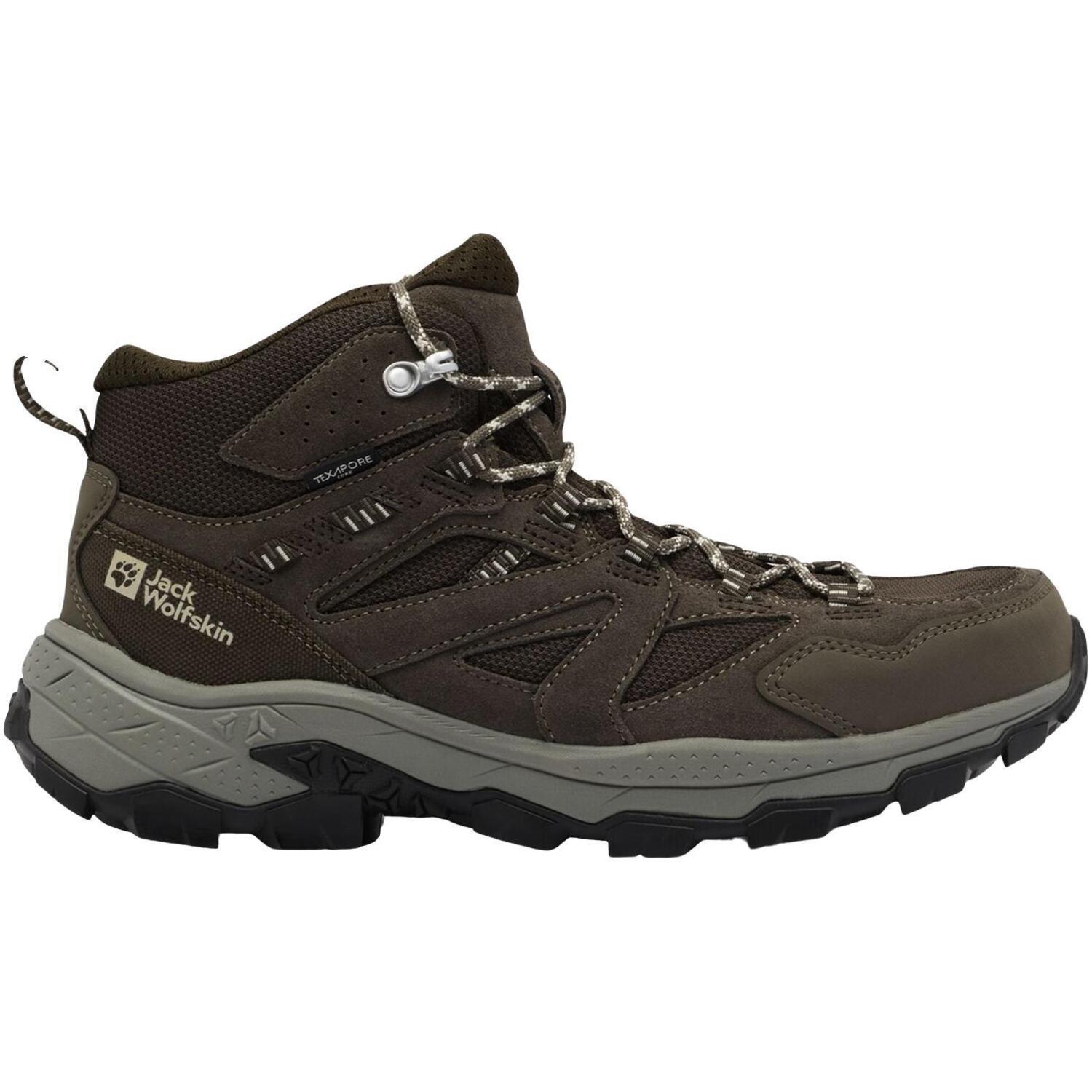 Ботинки мужские Jack Wolfskin Vojo Tour Texapore Mid M A62072-5719 42 коричневые