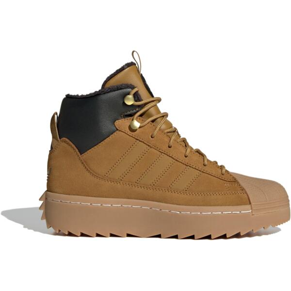 

Ботинки подростковые Adidas Superstar Winter Trek J JQ0345 35.5 (3 UK) бронзовые