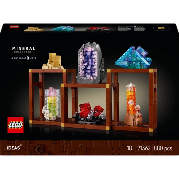 LEGO 21362 Ideas Коллекция минералов