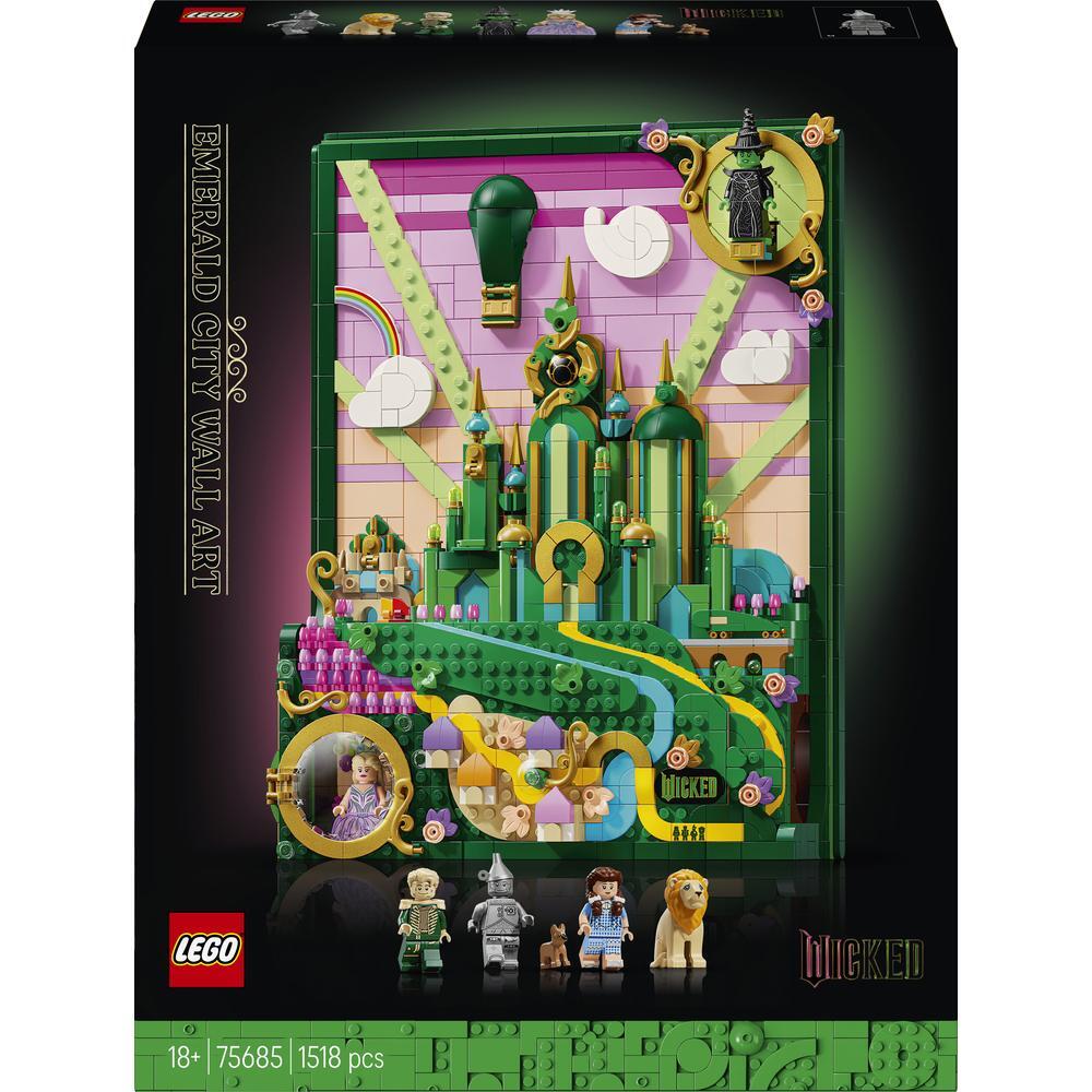 LEGO 75685 Wicked Изумрудный город настенный арт фото 1