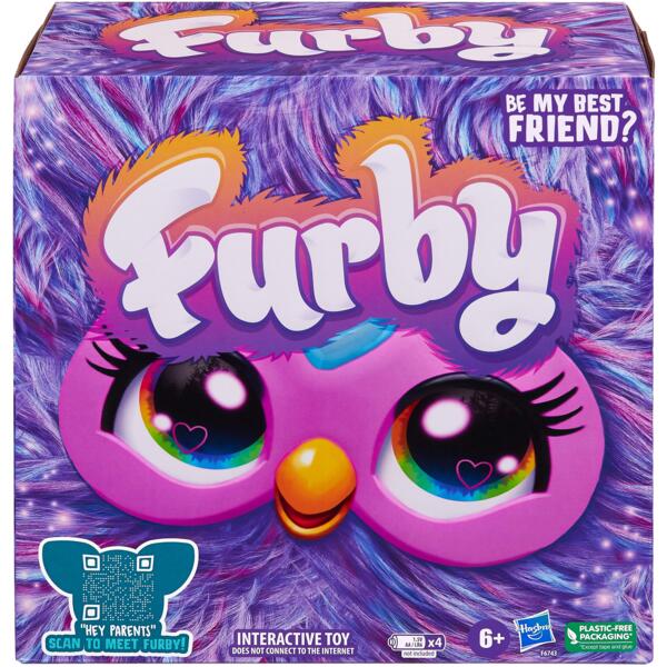 

Игрушка интерактивная Hasbro "Furby Пурпурный" (F6743)