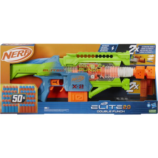 

Бластер Nerf Элит "Двойной удар" (F6363)