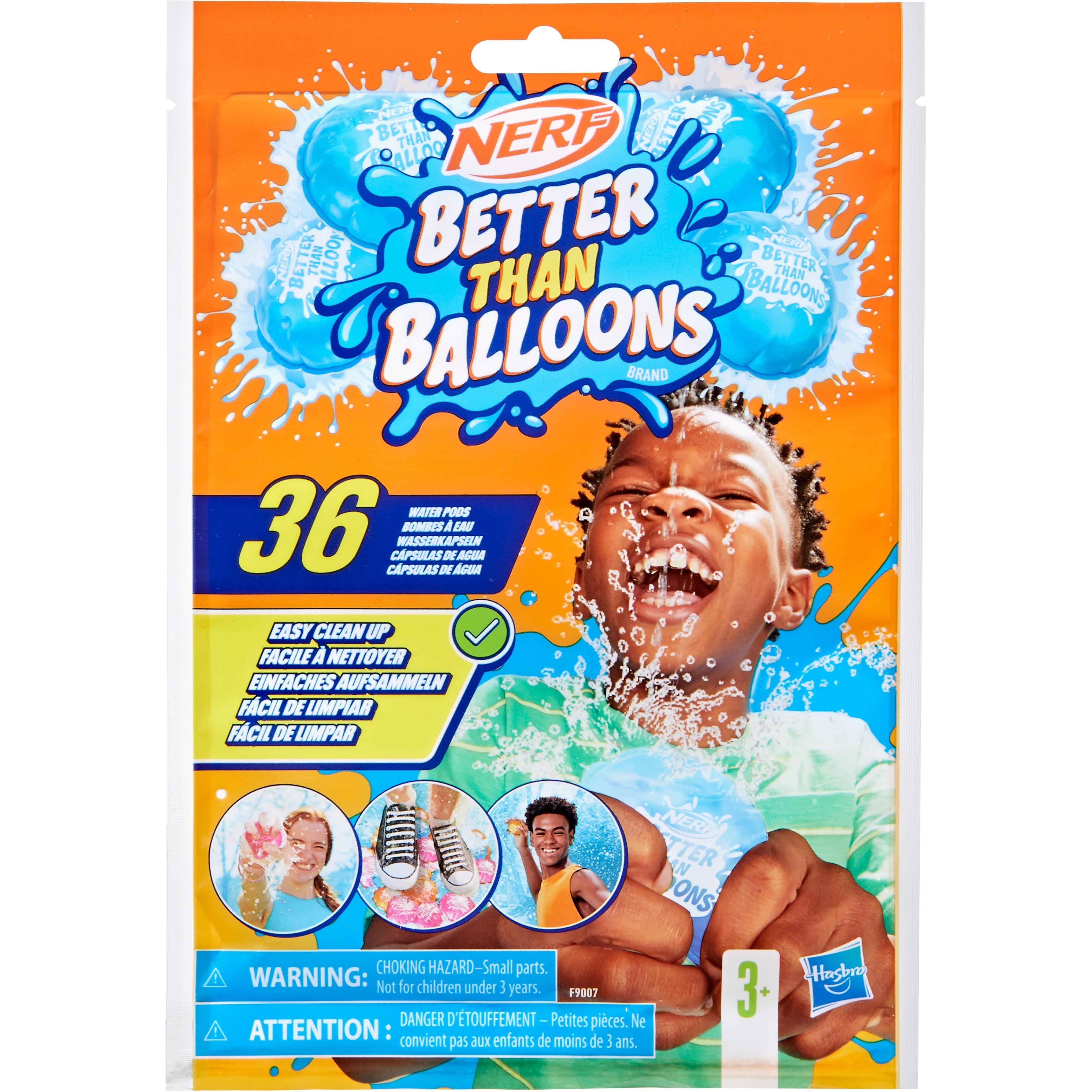 Набір іграшковий Водяні кулі Nerf Better Than Balloons 36 шт. (F9007)фото1