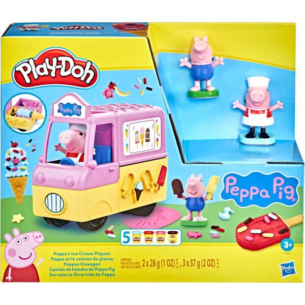 

Набор игровой Hasbro Play-Doh Машинка с мороженым Свинки Пеппи (F3597)