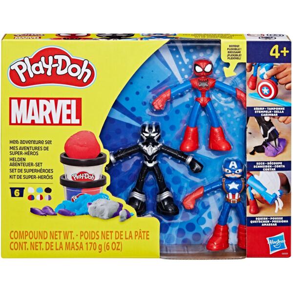 

Набор для творчества Hasbro с массой для лепки "Приключения героев" (G0333)