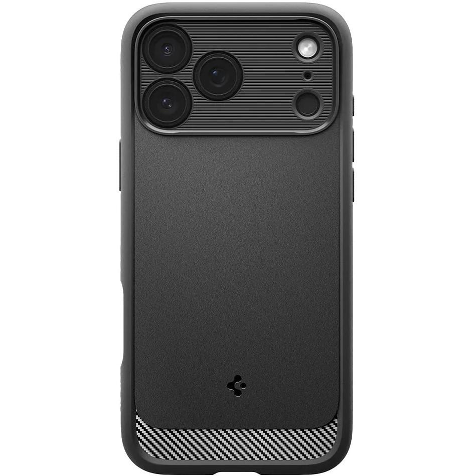 Чохол Spigen для Apple iPhone 17 Pro Rugged Armor MagFit Matte Black (ACS10329)фото