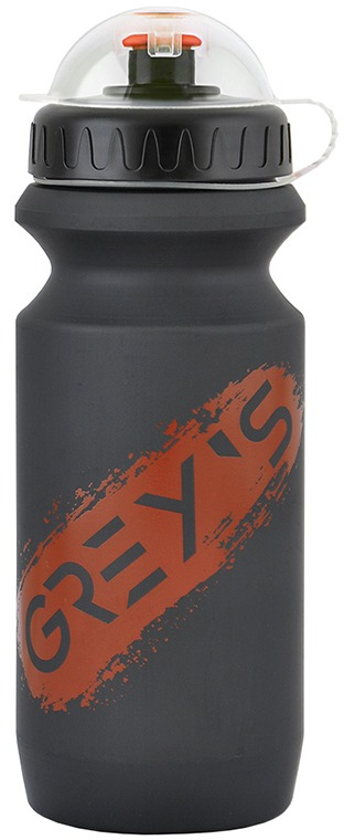 Фляга Grey's (600ml) Чорна з червоним принтом GR15650 фото1