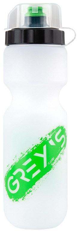 Фляга Grey's (750ml) Прозора із зеленим принтом та мембраною GR15840 фото1