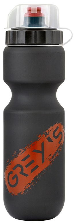 Фляга Grey's (750ml) Чорна з червоним принтом та мембраною GR15850 фото1