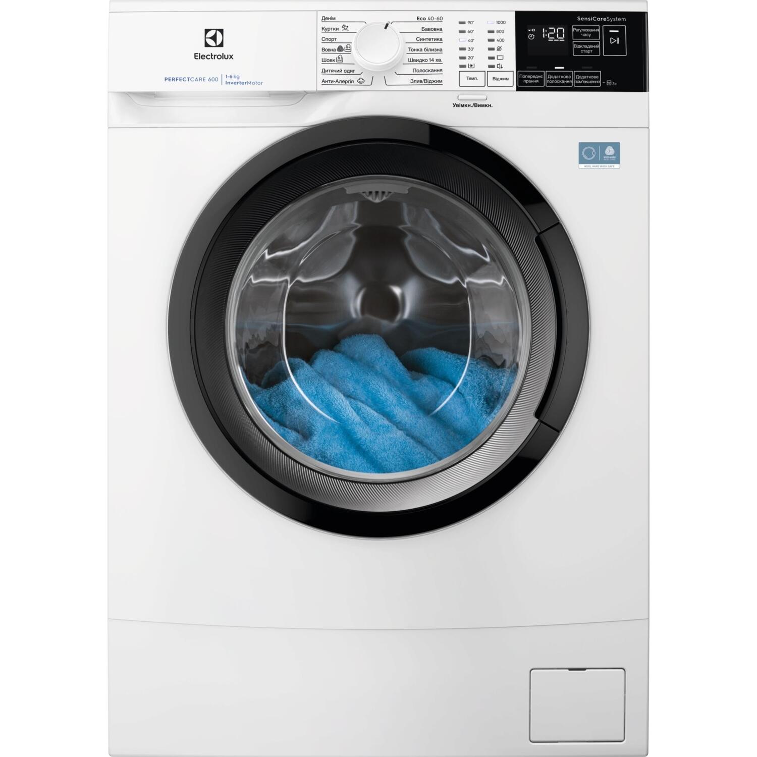 Пральна машина Electrolux EWS6406BUфото