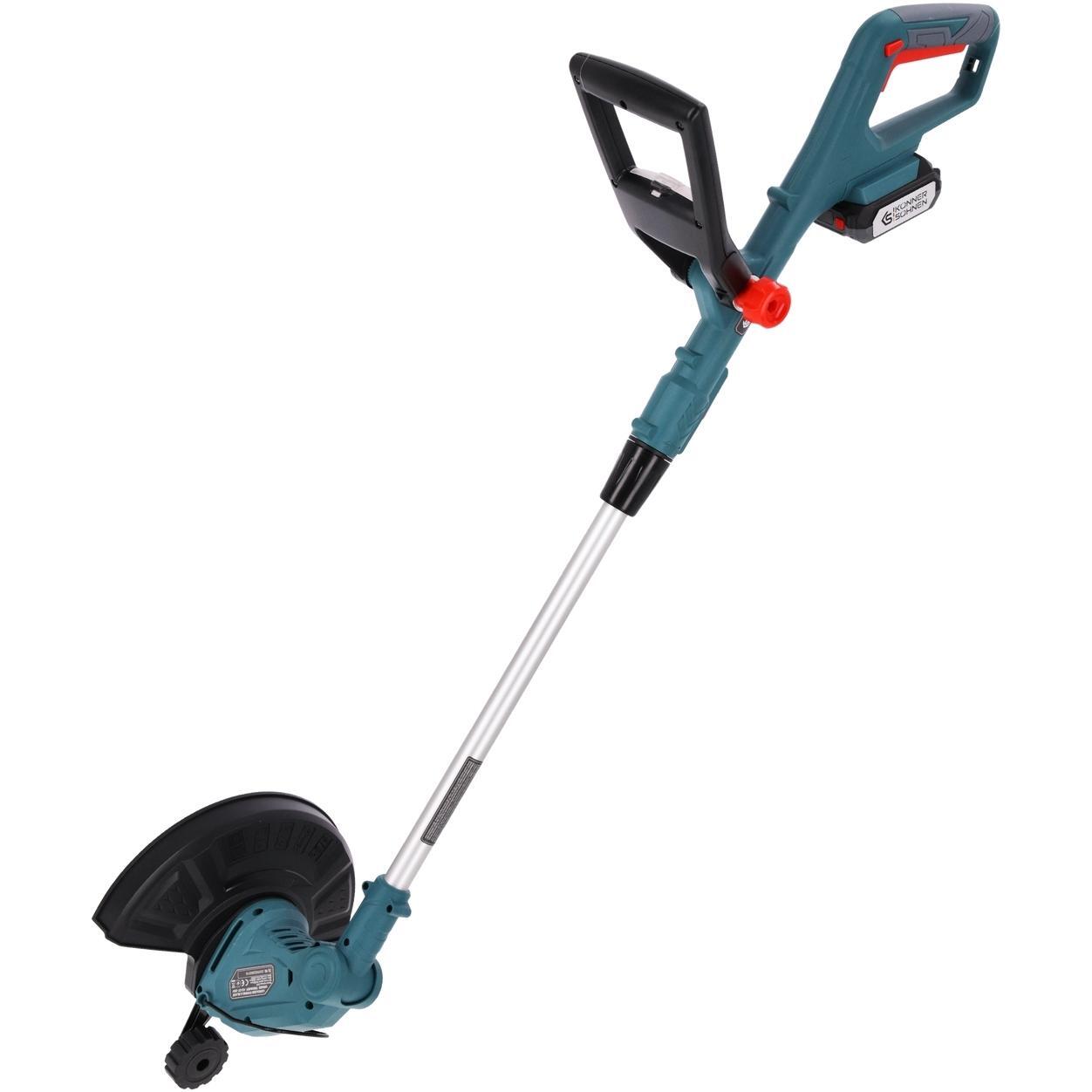 Триммер садовый аккумуляторный Konner&Sohnen KS GT-20V 20В (без АКБ и ЗУ), (KSGT-20V) фото 