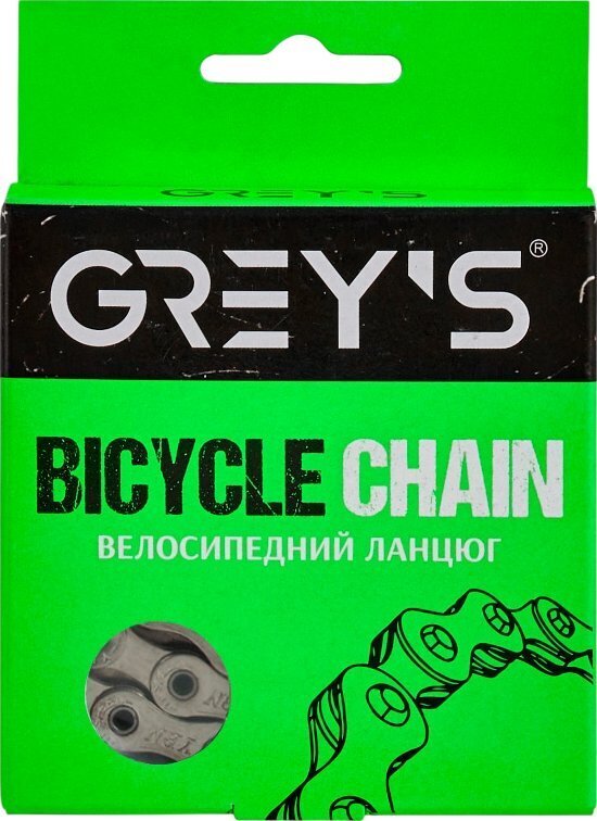 Цепь Grey's SLA1110, 11 speed, NP Silver (112 звеньев) GR24211 фото1