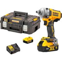Гайковерт ударный DeWalt XR Li-Ion бесщеточный 18В акб 2х5А·час (DCF892P2T)