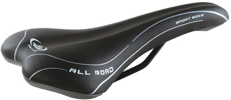 Седло велосипедное Selle Monte Grappa All Road (275x135 мм) черно-серое SMG-13224 фото1