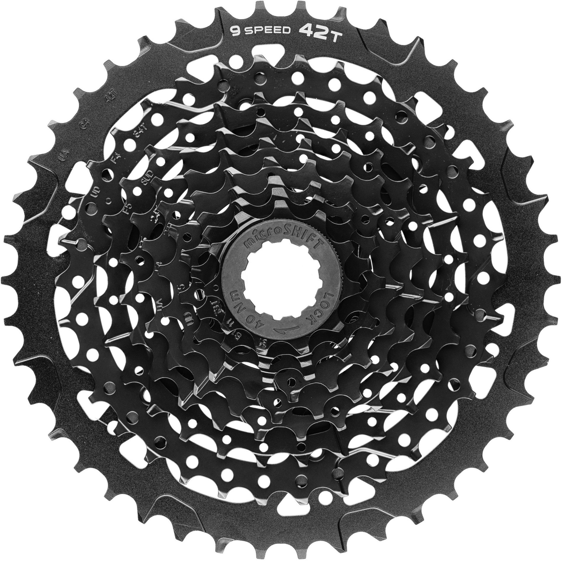 Кассета MicroShift CS-H093A (9s, 11-42T) CS-H093A 11-42 фото1