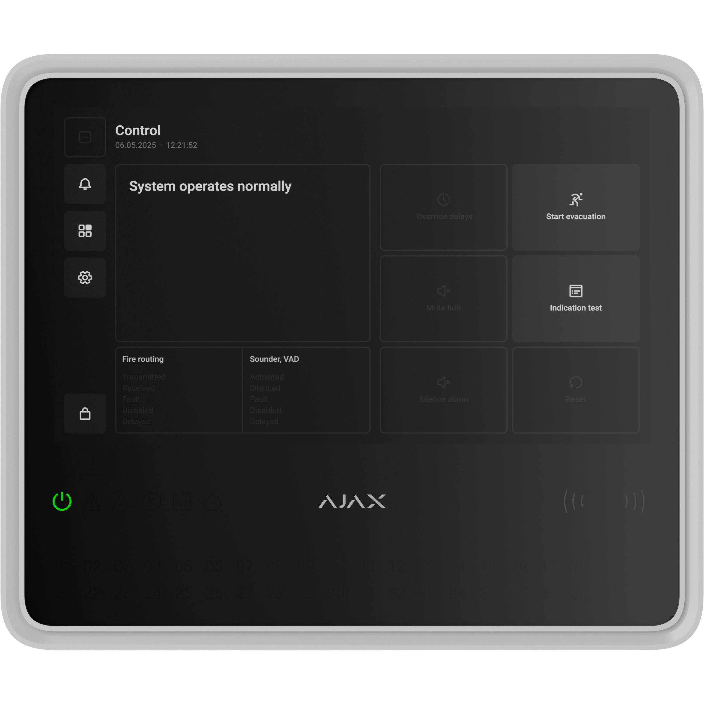 Интеллектуальный пожарный хаб Ajax EN54 Fire Hub white (000057094) фото 1