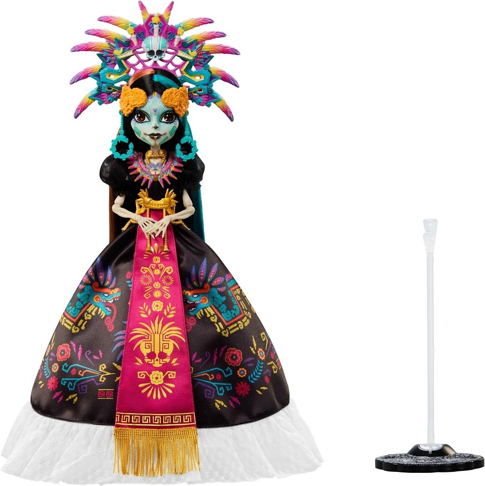Колекційна лялька Скеліта Калаверас "Dia De Muertos" Monster High Skullector (JDR63)фото1