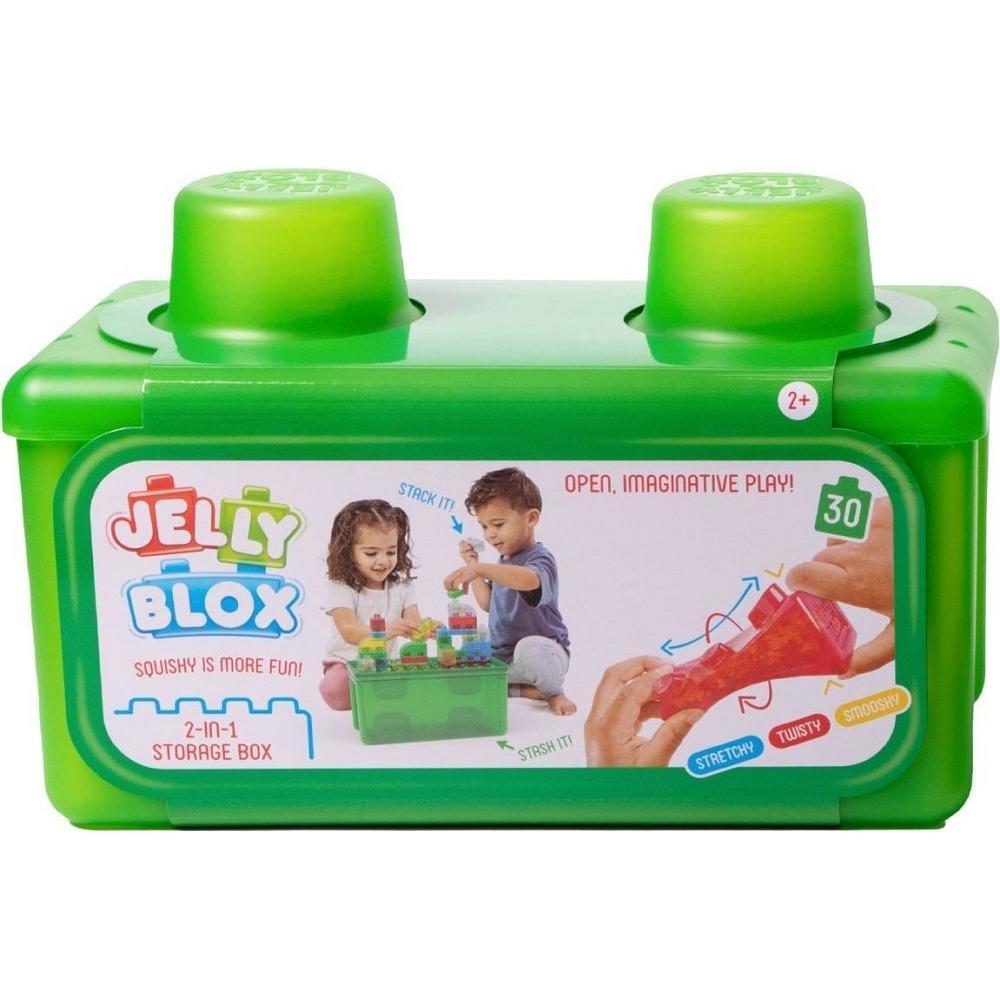 Сенсорный конструктор Jelly Blox, в кейсе 2 В 1: Строй-Составляй (931693) фото 1