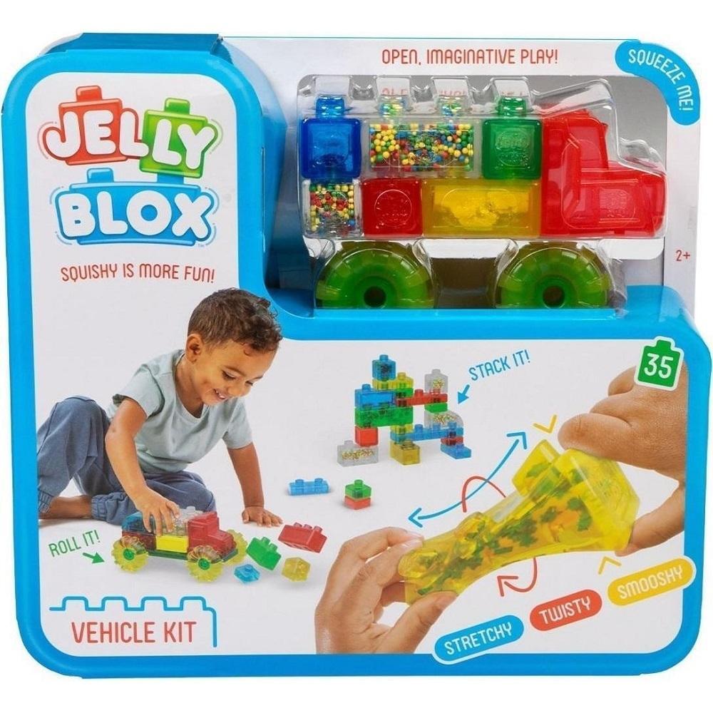 Сенсорний конструктор Jelly Blox, Машинка Врум-Врум! (931694)фото
