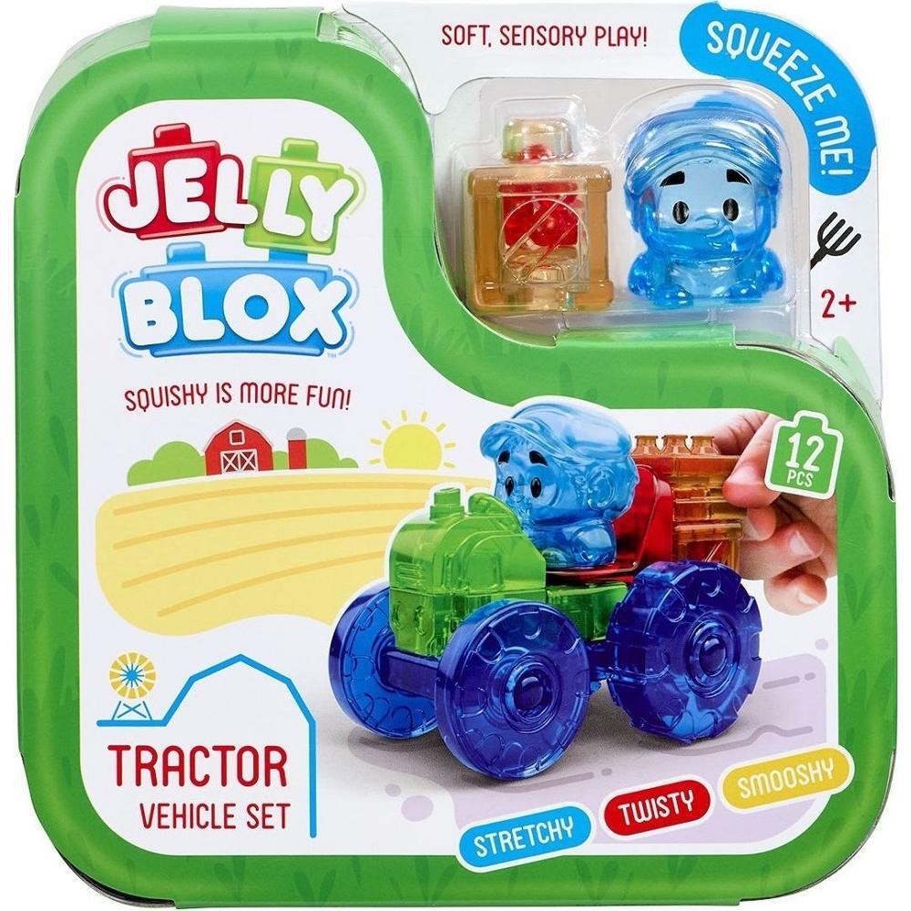 Сенсорний конструктор Jelly Blox, Барвистий Трактор (932945)фото
