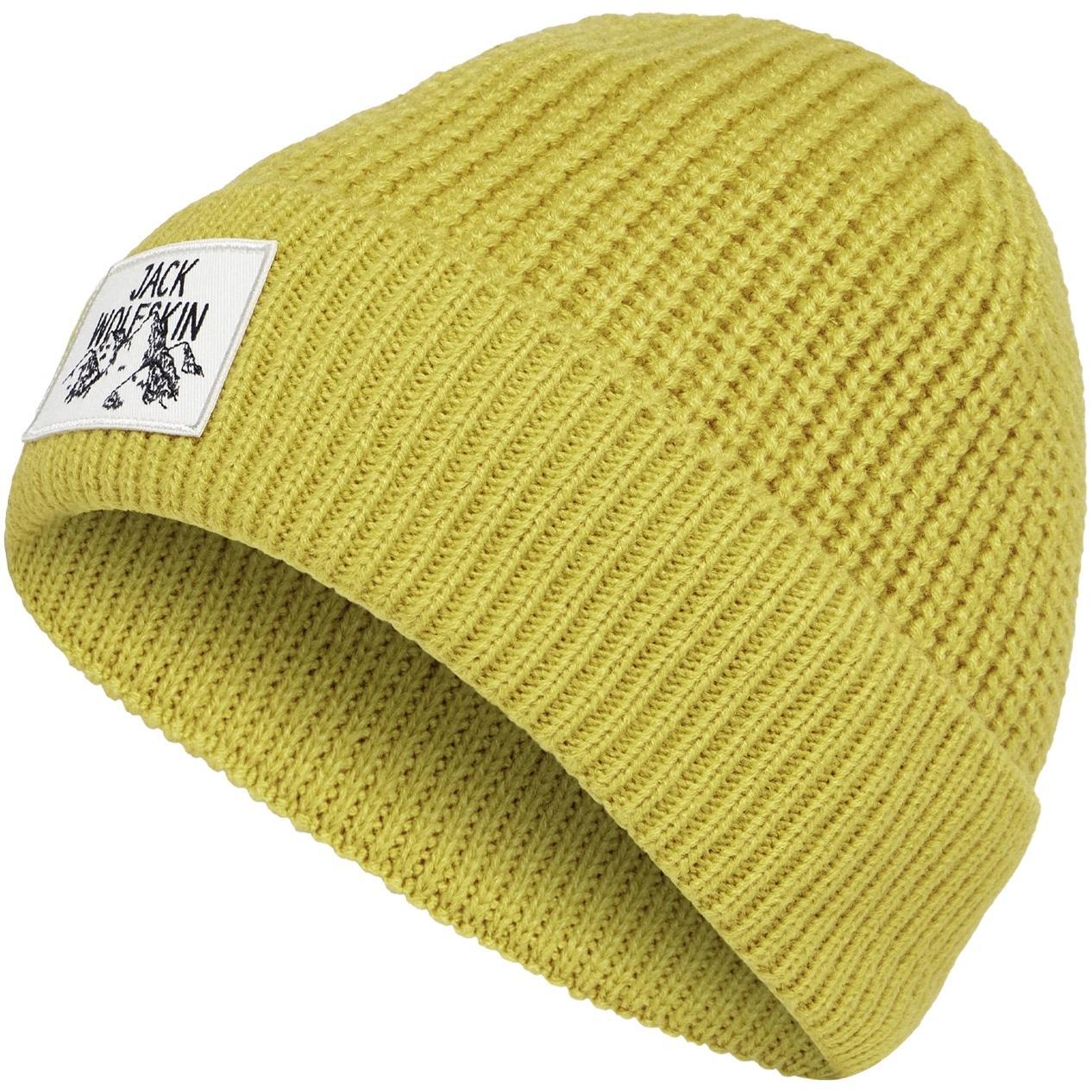 Шапка Jack Wolfskin Badge Beanie A61610-M0042 жовтафото1