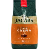 Кофе Jacobs зерна, 1000г, Crema Classico, купаж арабика/робуста