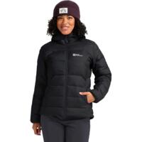 Пуховик женский Jack Wolfskin Ather Down Hoody W Rds A60330-6000 M чёрный