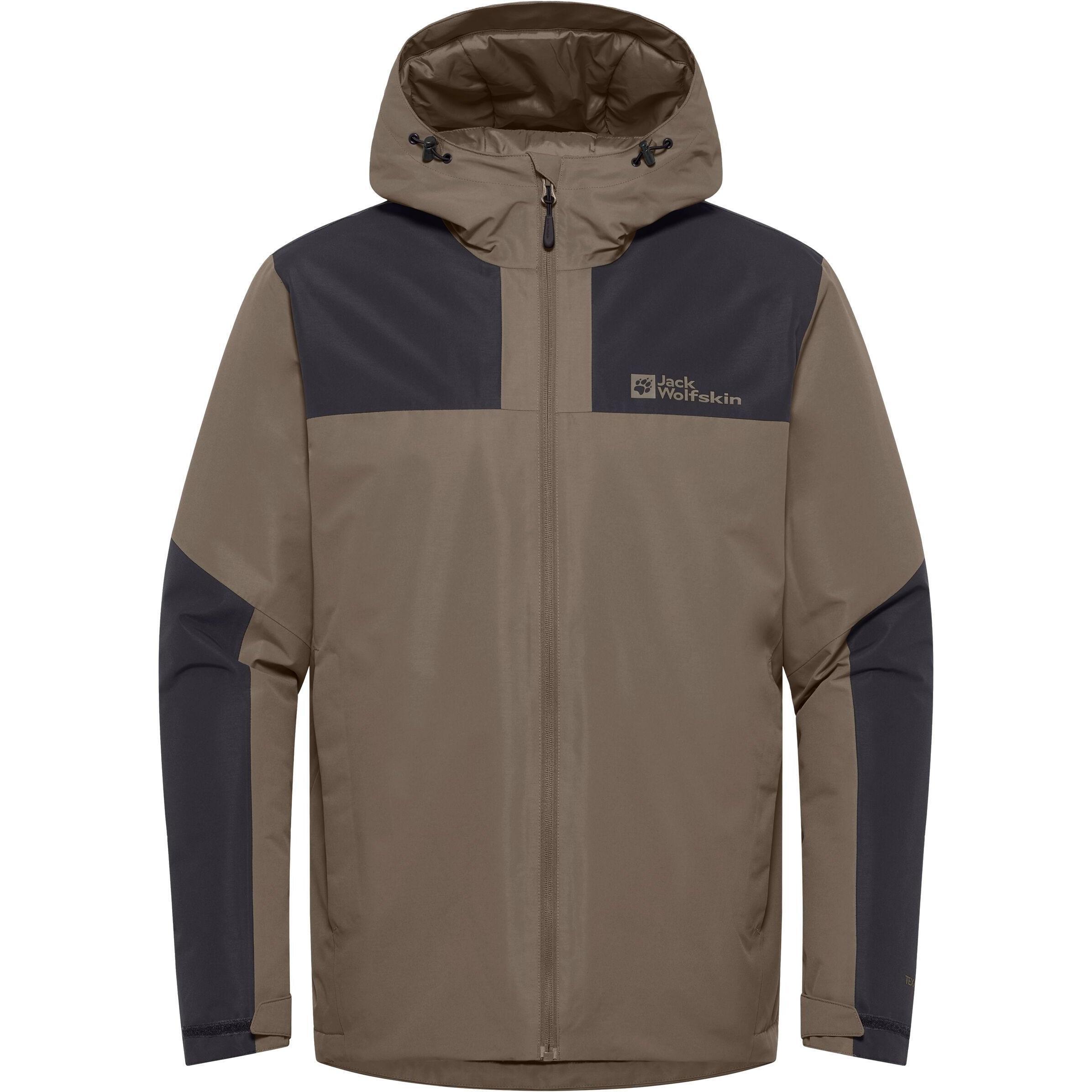 Куртка мужская Jack Wolfskin Jasper Ins Jkt M A61872-5719 M коричневый фото 1