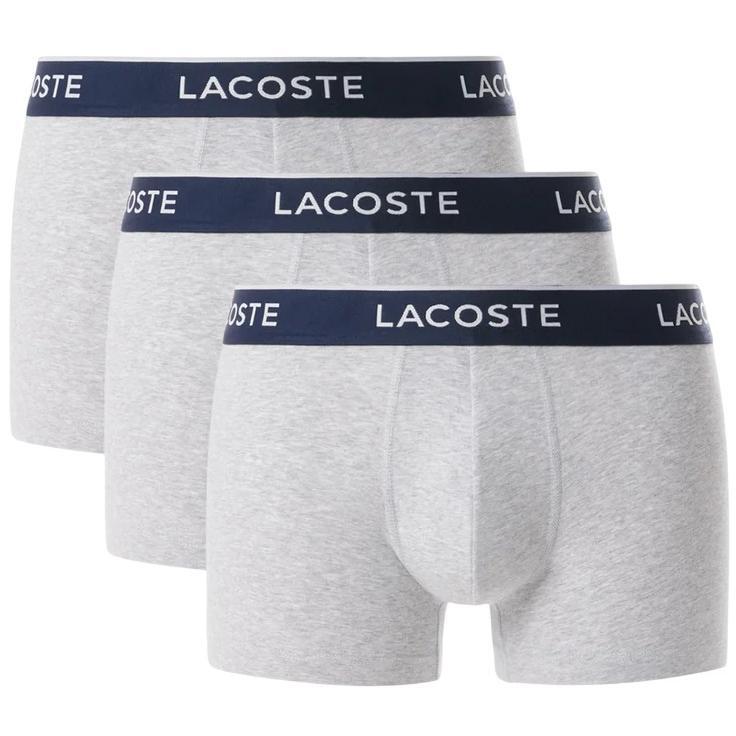Набор трусов мужских Lacoste Underwear 5H1300-CCA M серое серебро фото 1