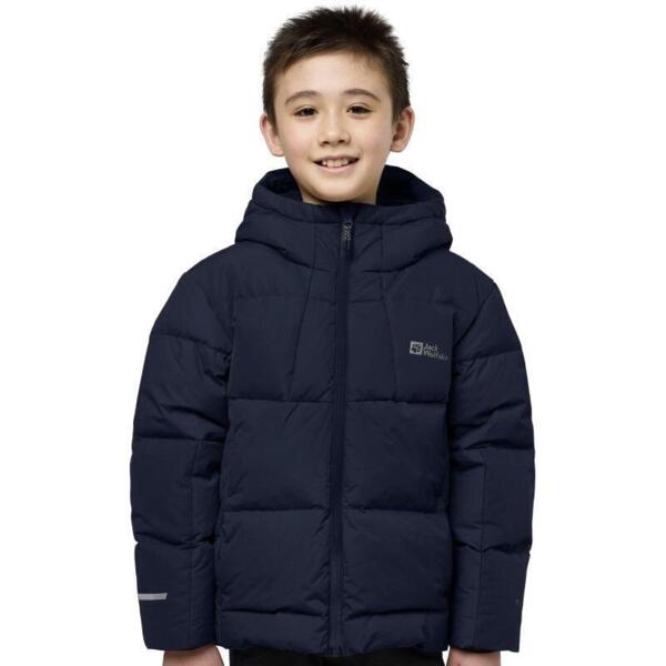 

Пуховик дитячий Jack Wolfskin Actamic Down Jacket K 1610261-1010 140 синий