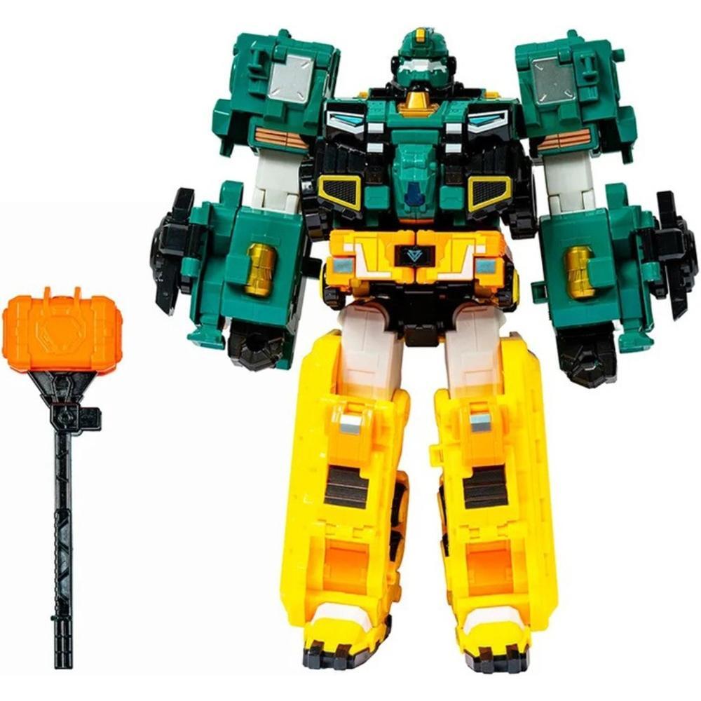 Игровой набор с роботом-трансформером Dinoster - Стего Трон (2 машины, динозавры) (EU580804) фото 1