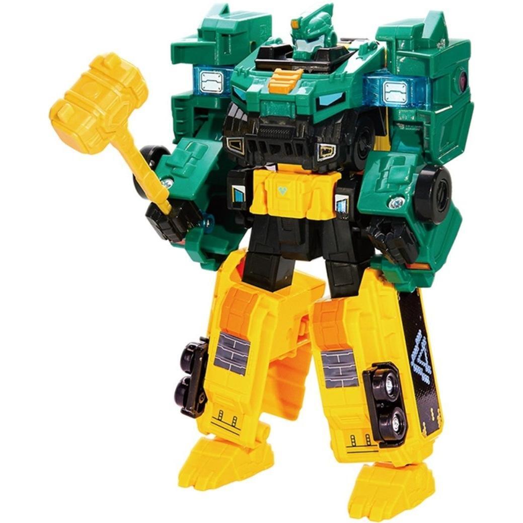 Игровой набор с роботом-трансформером Dinoster - Стего Трон (2 машины) (EU580814) фото 1