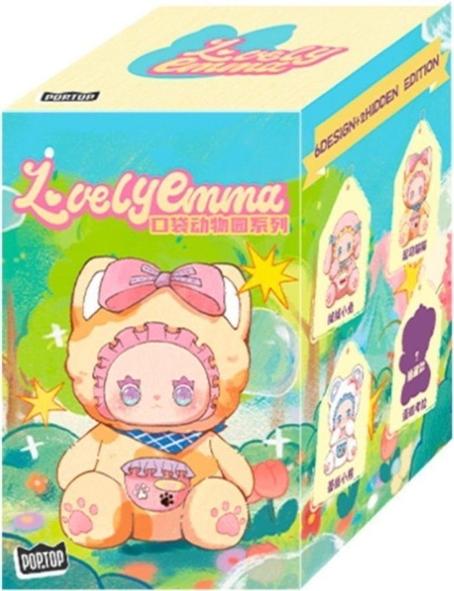 Коллекционная мягкая игрушка-сюрприз с кольцом Pop Top Lucky Emma серии Lovely Emma - Милые Зверушки (MJ-000081) фото 1