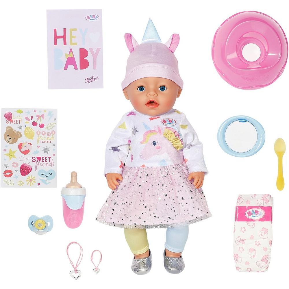Кукла Baby Born – Эмма-Единорог (43 см, с аксесс.) (836668) фото 1