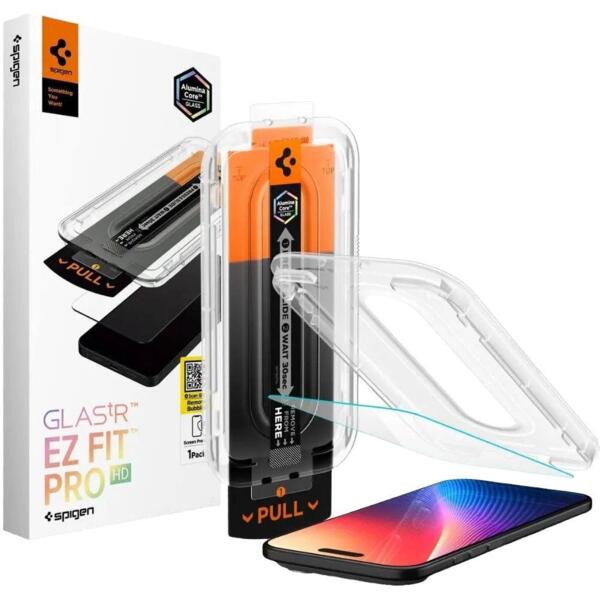 

Защитное стекло Spigen для Apple iPhone 17 Air Glas.tR EZ Fit Pro (AGL09870)
