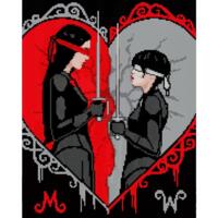 Алмазная мозаика Santi Wednesday. Duelo a ciegas, 40*50см, на подрамнике (954161)