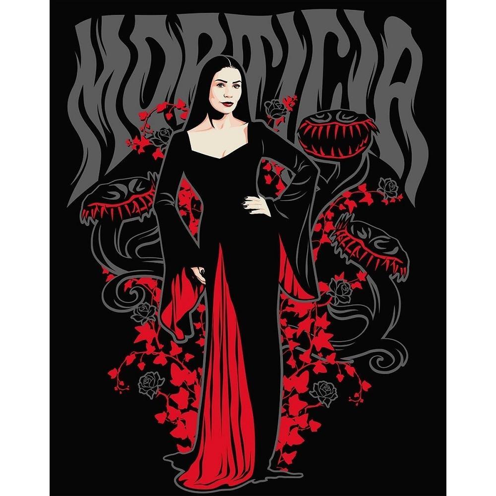 Картина по номерам Santi Wednesday. Morticia Addams, 40*50 см (954423) фото 1
